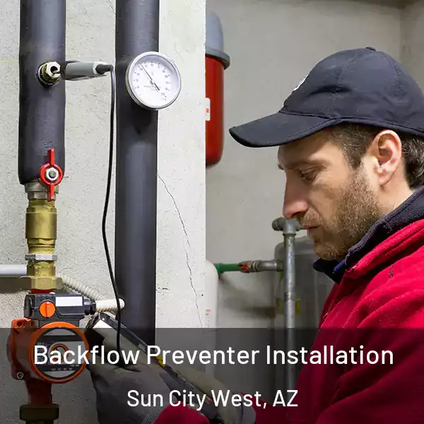  Backflow Preventer Installation Sun City West, AZ