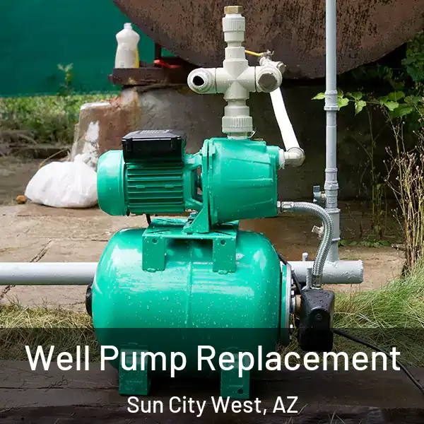  Well Pump Replacement Sun City West, AZ